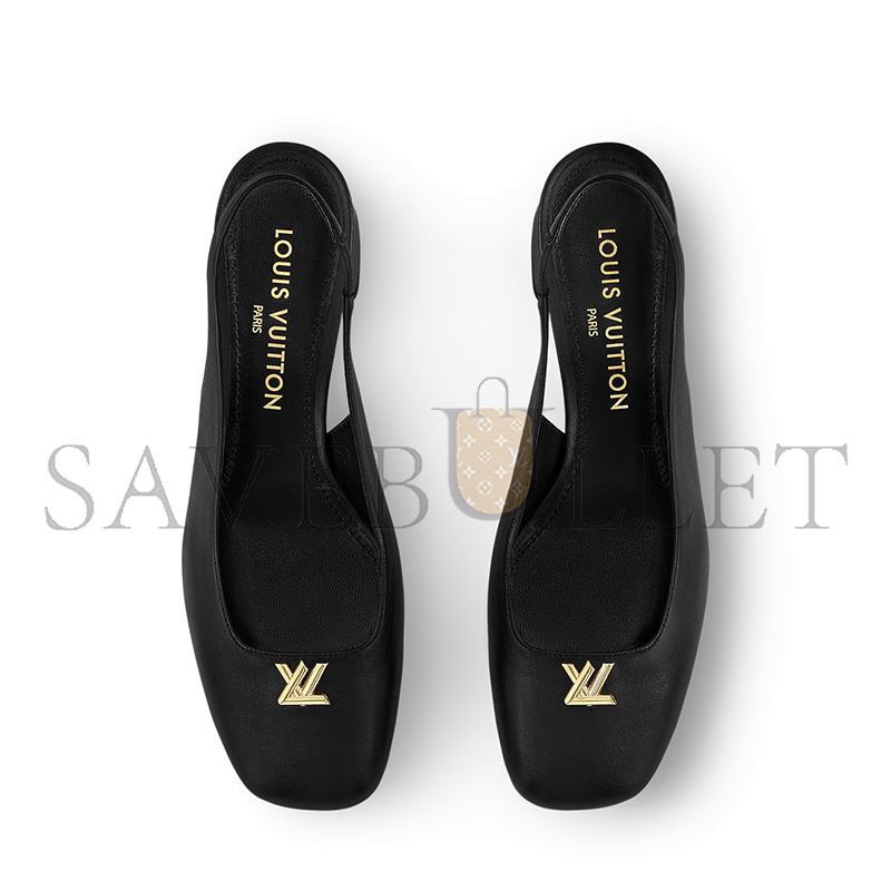 LOUIS VUITTON SWING SLINGBACK PUMP 1AGY59 LOUIS VUITTON SWING SLINGBACK PUMP 1AGY59